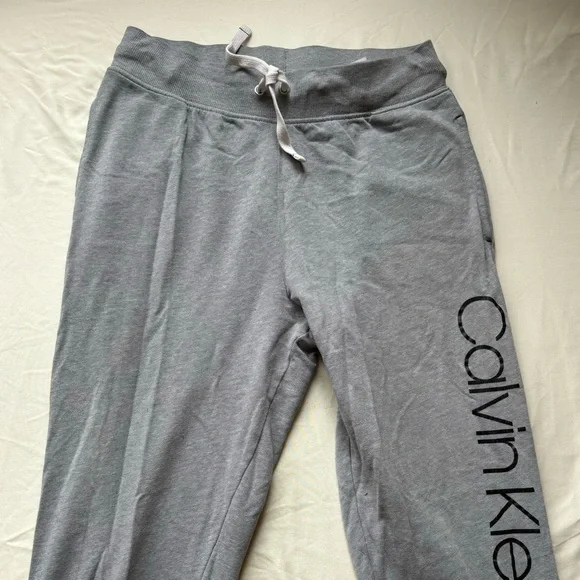 Calvin Klein Heather Gray Lounge Pants - Picture 3 of 5